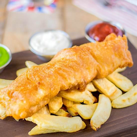 British fish & chips