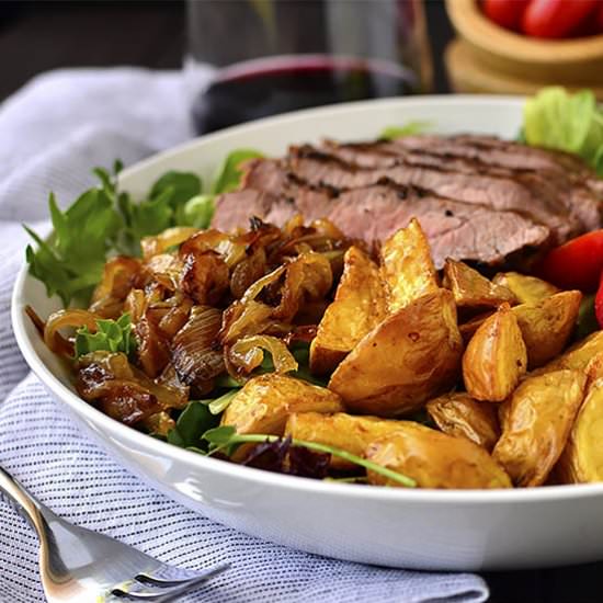 Steak and Potato Bowls