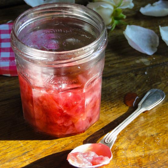 rose & raspberry jam
