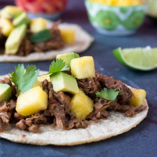 Beer Braised Jackfruit Tacos