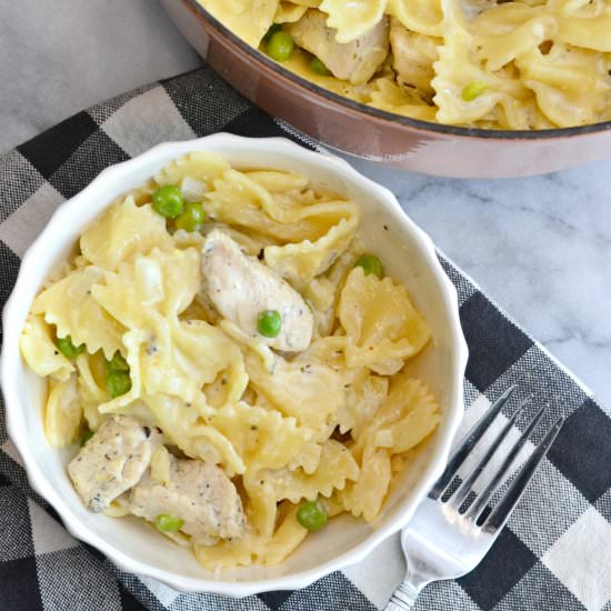 Creamy Lemon & Chicken Pasta