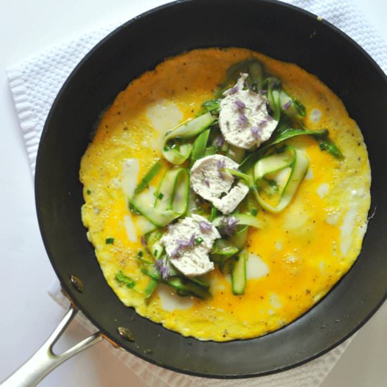 Spring Farmers Market Omelette