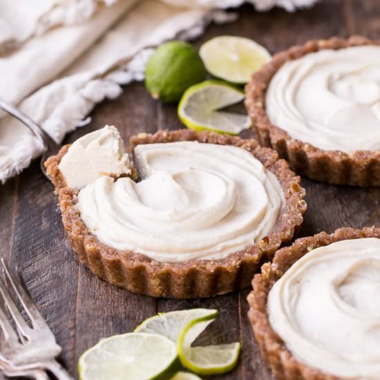 No Bake Lime Tarts