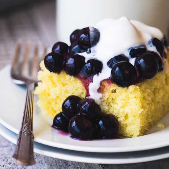 Blueberry Lemon Shortcake