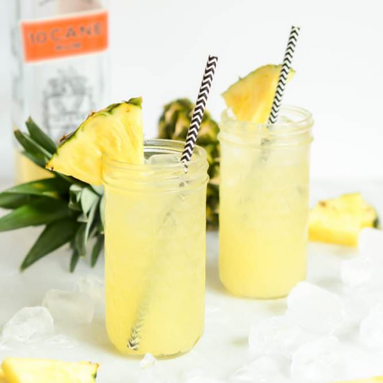 Pineapple Orgeat Fizz