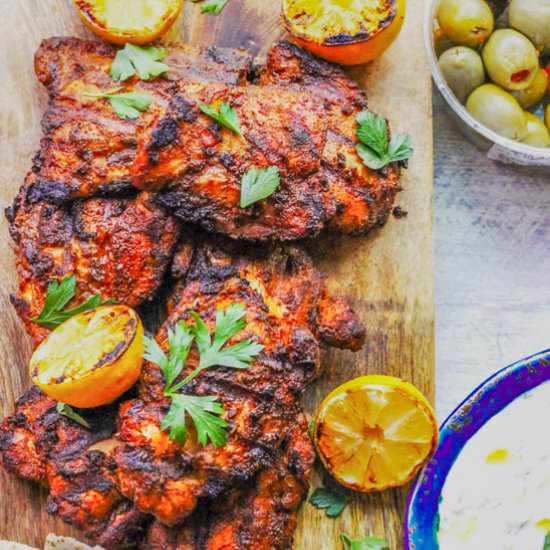 Grilled Chicken Shawarma