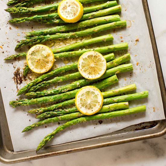 Lemon Roasted Asparagus