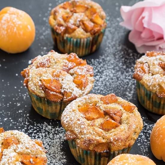 GF Buckwheat Apricot Muffins
