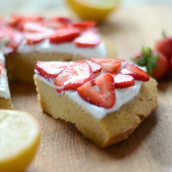 Lemon Strawberry Shortcake