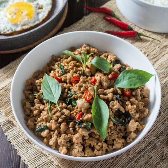 Thai Basil Chicken (Gai Pad Krapow)