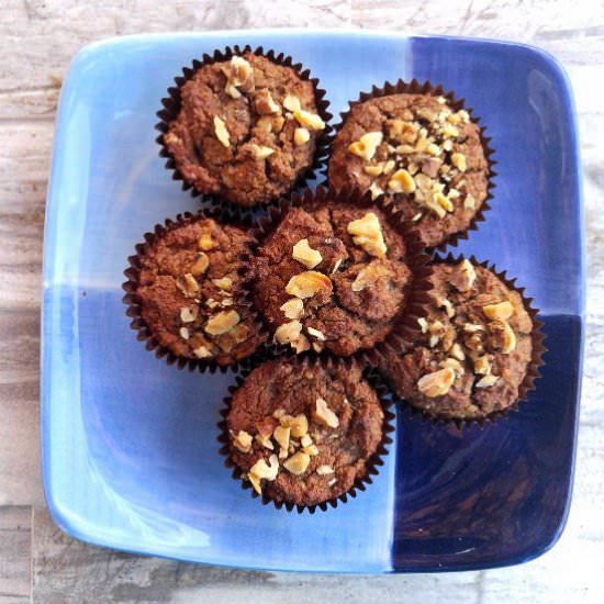 Paleo Banana Nut Muffinx