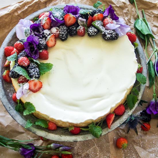 Creamy New York Cheesecake