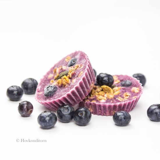 Blueberry Yogurt Ice Cream