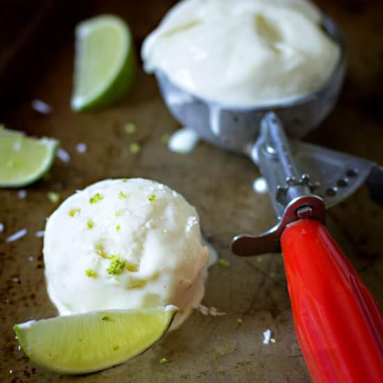 Coconut Lime Ice Cream