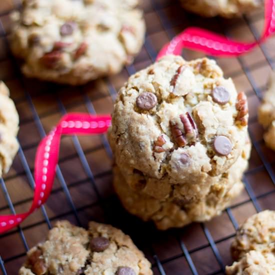 Easy Choc Chip Pecan Cookies