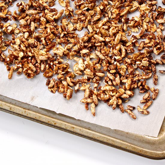 3 Ingredient Date Sweetened Granola