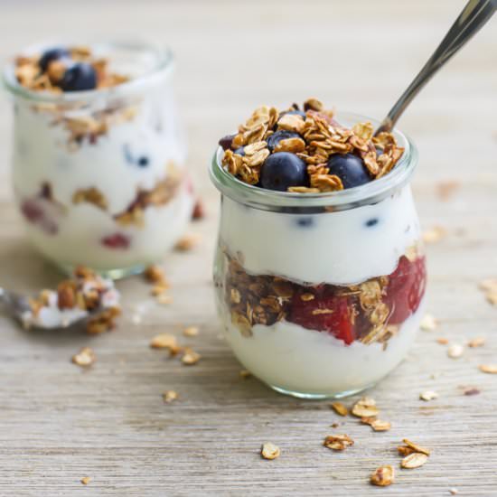 Make Ahead Yogurt Parfaits