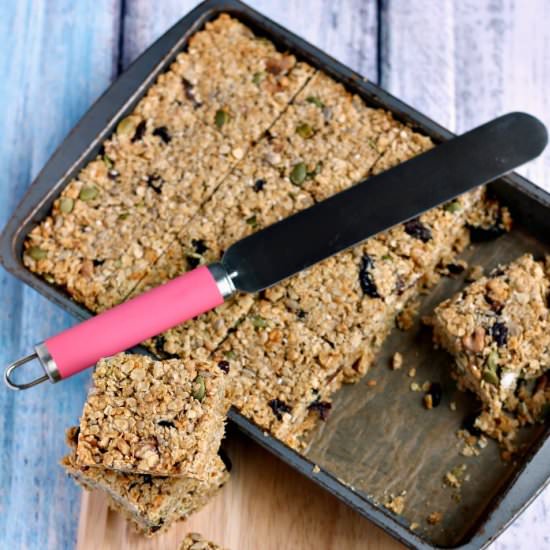 Fruit and Nut Oat Bars