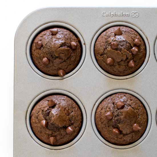Double Chocolate Muffins