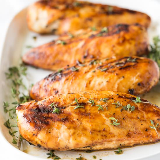 Maple Dijon Grilled Chicken