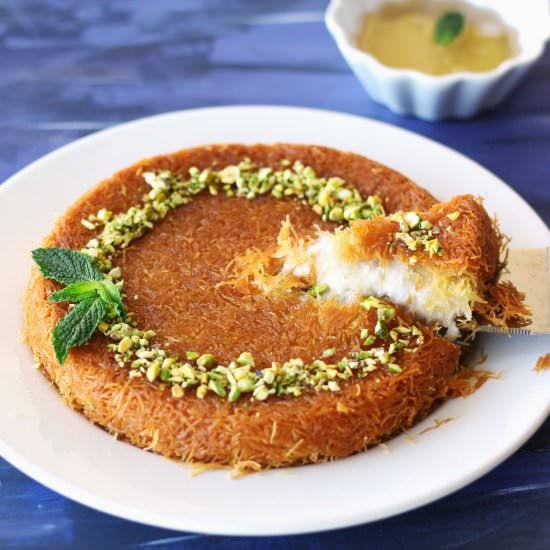 Vegan Knafeh