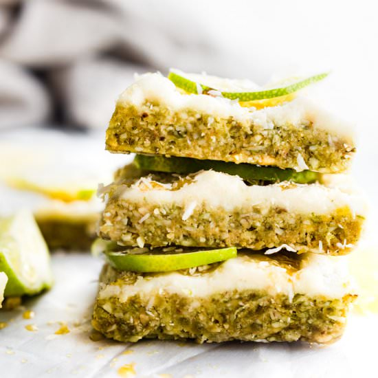 Tropical Cashew No Bake Snack Bars