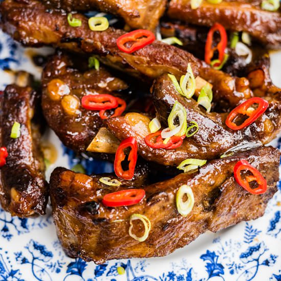 Slow Cooker Teriyaki Ribs