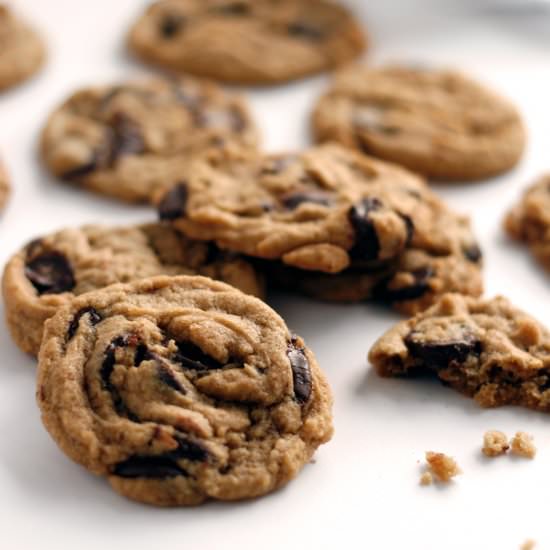 Vegan Chocolate Chip Cookies