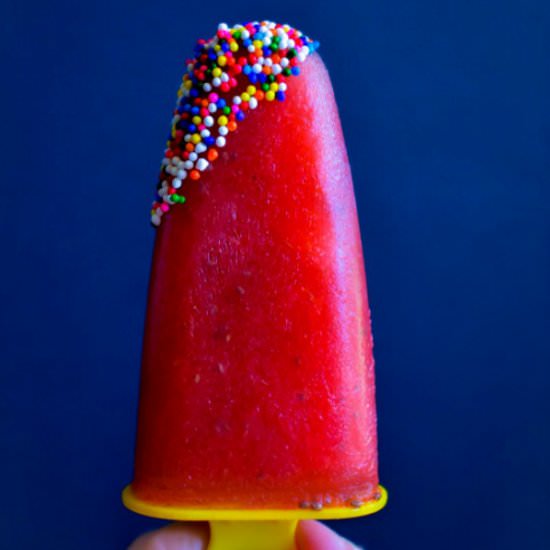 Watermelon Popsicles