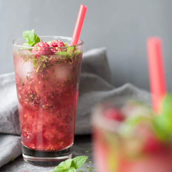 Raspberry Mojito Smoothie