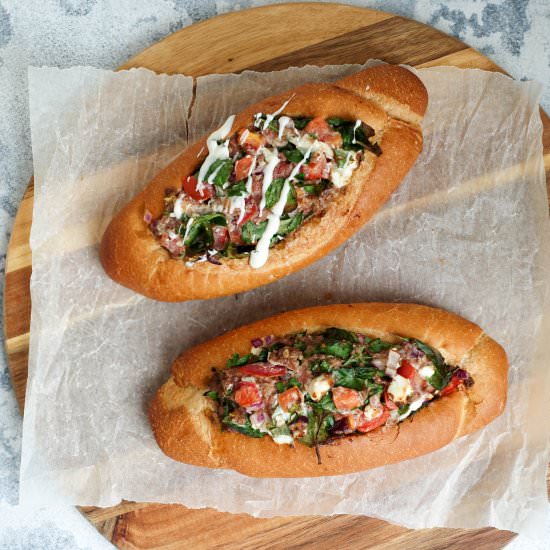 Easy Lamb Pide