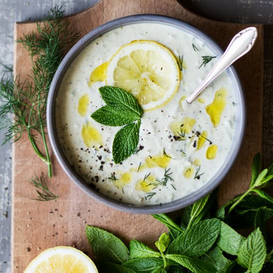 Vegan tzatziki