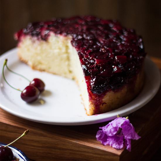 Cherry Upside-Down Cake