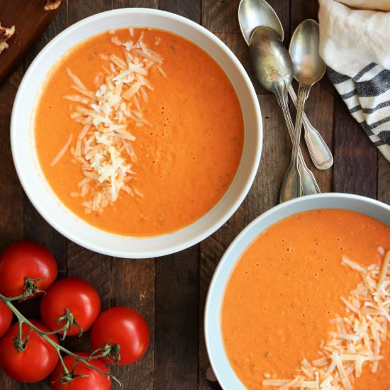 Easy Roasted Tomato Soup