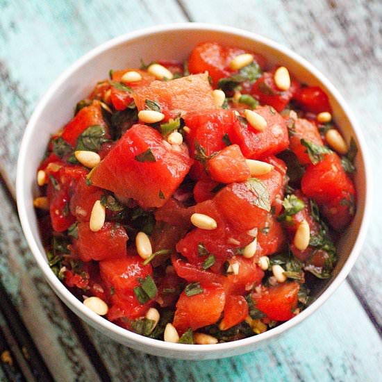 Asian Watermelon Salad