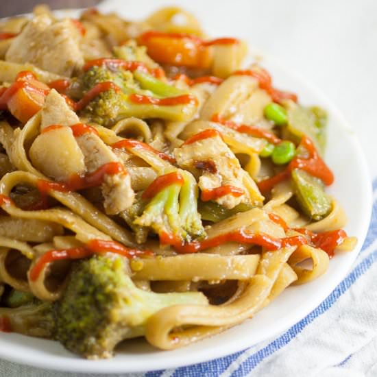 Chicken and Vegetable Stir Fry