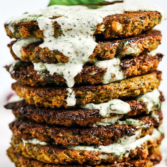 Crispy Cauliflower Patties