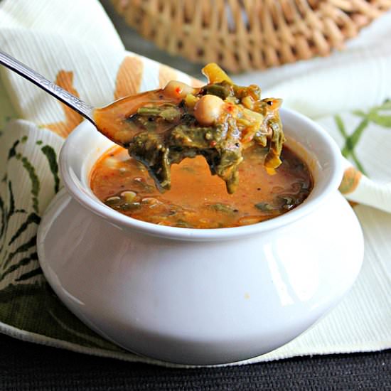 Spinach Sambar