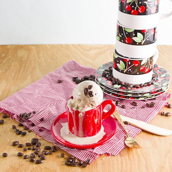 Vegan Mocha Ice Cream