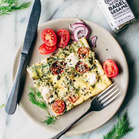 Everything Bagel Sheet Pan Eggs