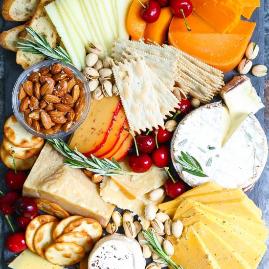 Easy 10 Minute Cheese Board