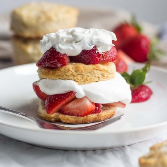 Skinny Strawberry Shortcake