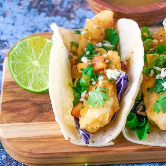 Easy Battered Fish Tacos
