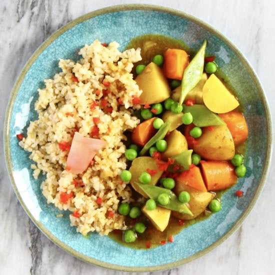 Gluten-Free Vegan Japanese Curry