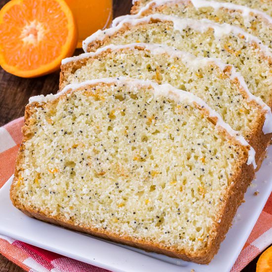 Orange Poppyseed Bread