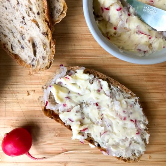 Radish butter