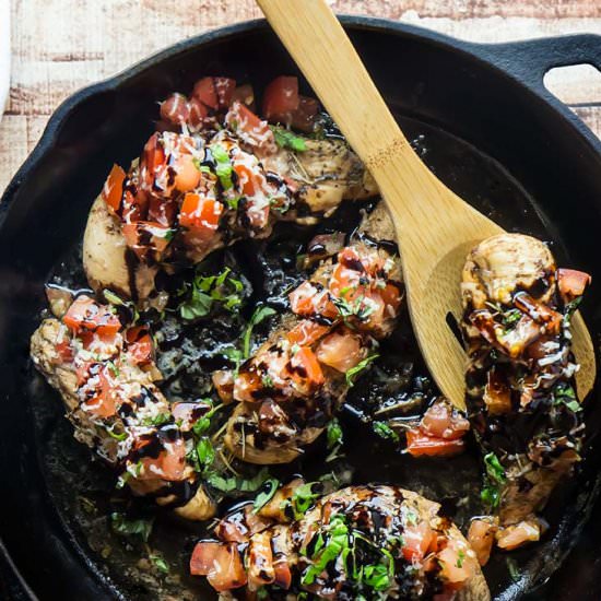 Bruschetta-Topped Chicken
