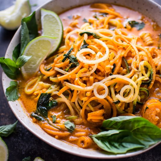Thai Lemongrass Coconut Curry Soup