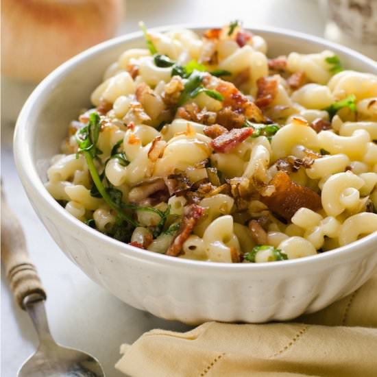 Caramelized Onion Mac & Cheese