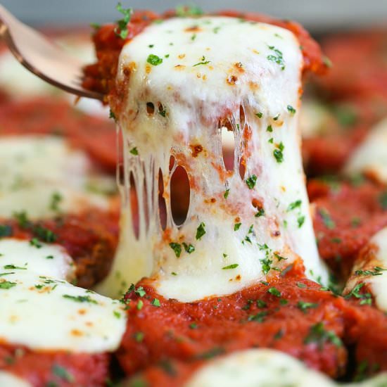 Sheet Pan Zucchini Parmesan